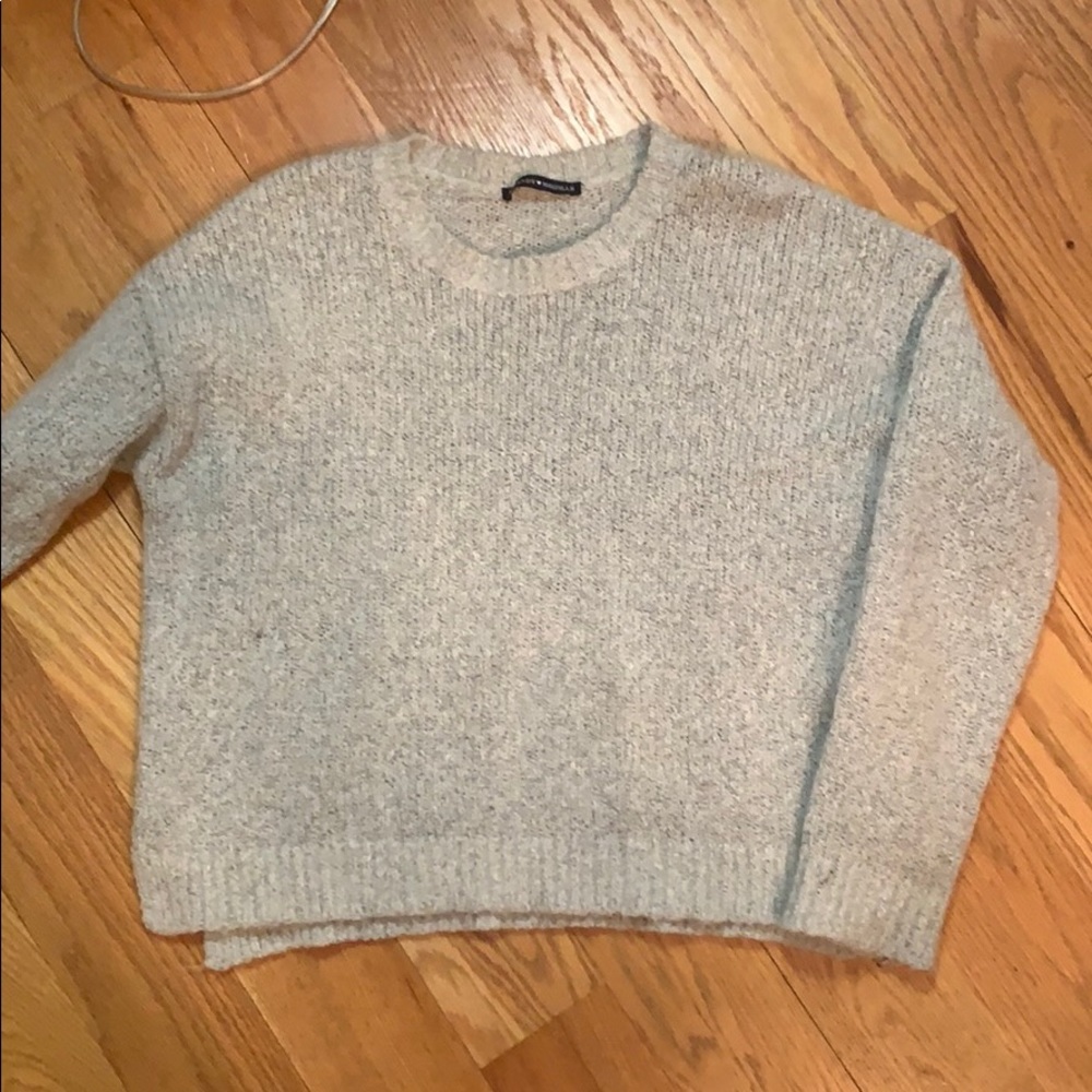 brandy melville gray sweater